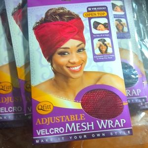 Adjustable Mesh Hair Wrap (set of 10)
